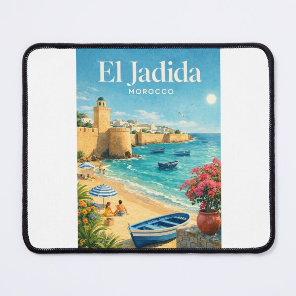 Item preview, El Jadida Morocco Sidi Bouzid Mazagan Atlantic Medina Shoreline Escape designed and sold by Aryabek.