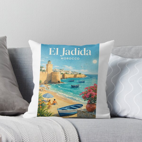 Item preview, El Jadida Morocco Sidi Bouzid Mazagan Atlantic Medina Shoreline Escape designed and sold by Aryabek.