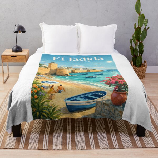 Item preview, El Jadida Morocco Sidi Bouzid Mazagan Atlantic Medina Shoreline Escape designed and sold by Aryabek.