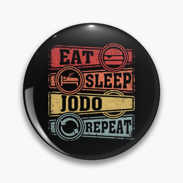 Item preview, Eat Sleep Jodo Repeat designed and sold by GabbyKash.