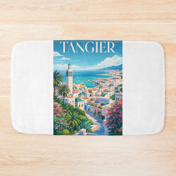 Item preview, Tangier Morocco Strait of Gibraltar Medina Kasbah Cap Spartel Gateway designed and sold by Aryabek.
