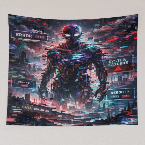 Item preview, Digital Collapse Glitch Humanity designed and sold by Ecosetereos.