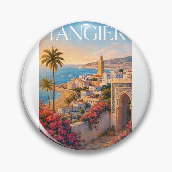 Artikelvorschau, Tanger Marokko Kasbah Malabata Straße von Gibraltar Mittelmeerküste entworfen und verkauft von Aryabek.
