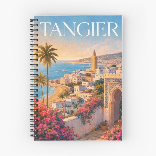 Item preview, Tangier Morocco Kasbah Malabata Strait of Gibraltar Mediterranean Coast designed and sold by Aryabek.