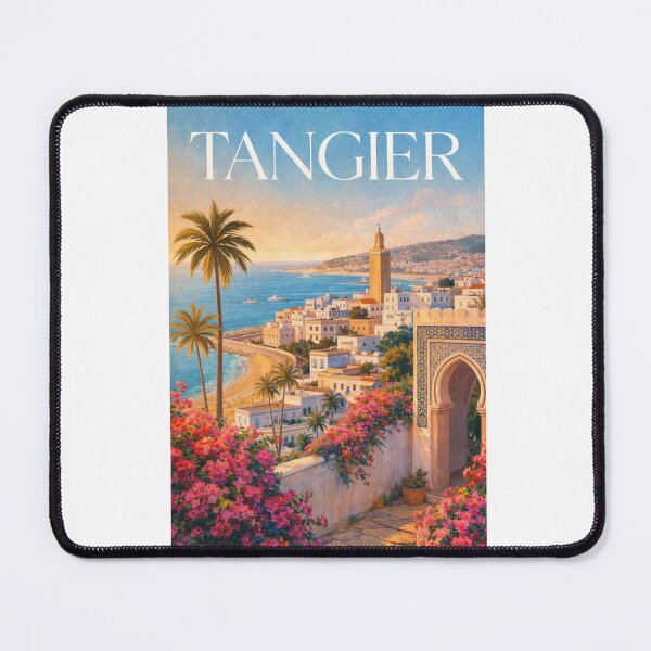 Item preview, Tangier Morocco Kasbah Malabata Strait of Gibraltar Mediterranean Coast designed and sold by Aryabek.