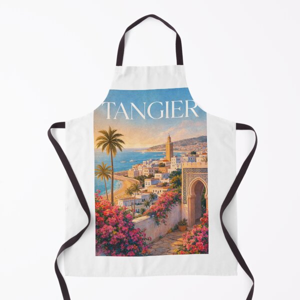 Item preview, Tangier Morocco Kasbah Malabata Strait of Gibraltar Mediterranean Coast designed and sold by Aryabek.