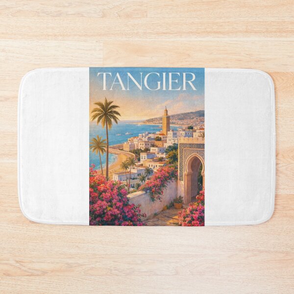 Item preview, Tangier Morocco Kasbah Malabata Strait of Gibraltar Mediterranean Coast designed and sold by Aryabek.