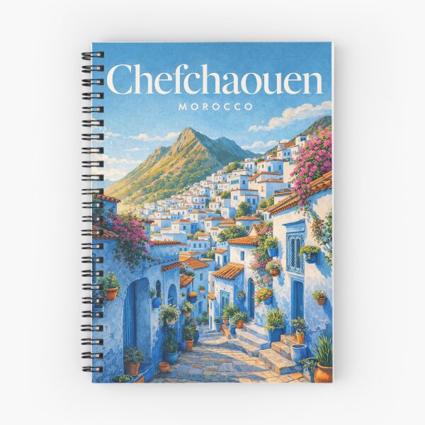Item preview, Chefchaouen Morocco Rif Mountains Medina Akchour Blue City Highlands designed and sold by Aryabek.