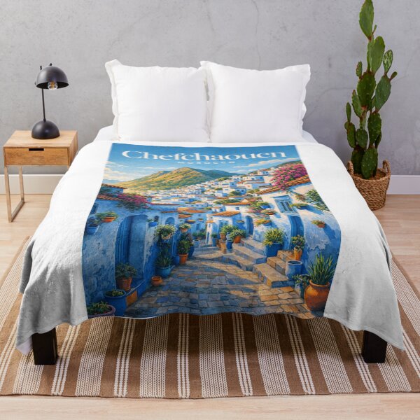 Item preview, Chefchaouen Morocco Rif Mountains Medina Akchour Blue City Highlands designed and sold by Aryabek.