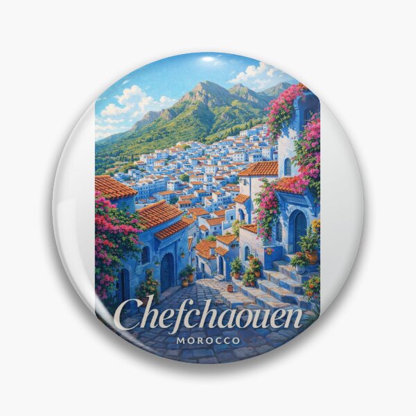 Item preview, Chefchaouen Morocco Akchour Talassemtane Rif Highlands Mountain Medina designed and sold by Aryabek.