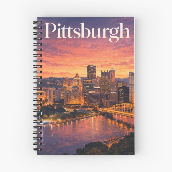 Item preview, Pittsburgh Pennsylvania Three Rivers Point State Park Steel City Skyline designed and sold by Aryabek.