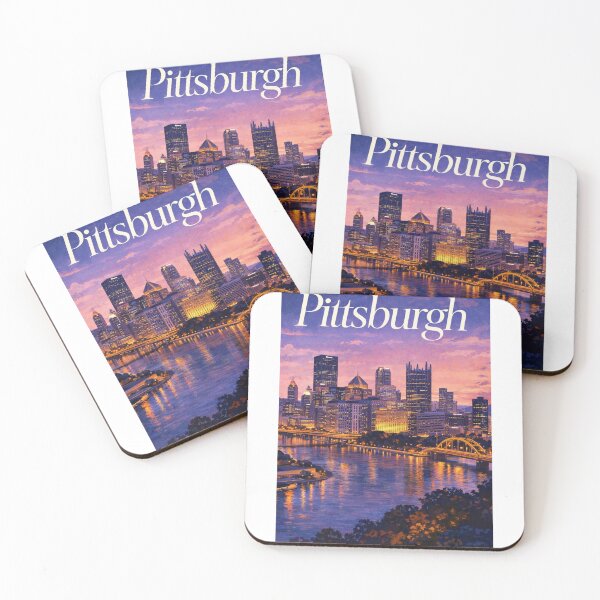 Item preview, Pittsburgh Pennsylvania Mount Washington Three Rivers North Shore Urban Gateway designed and sold by Aryabek.