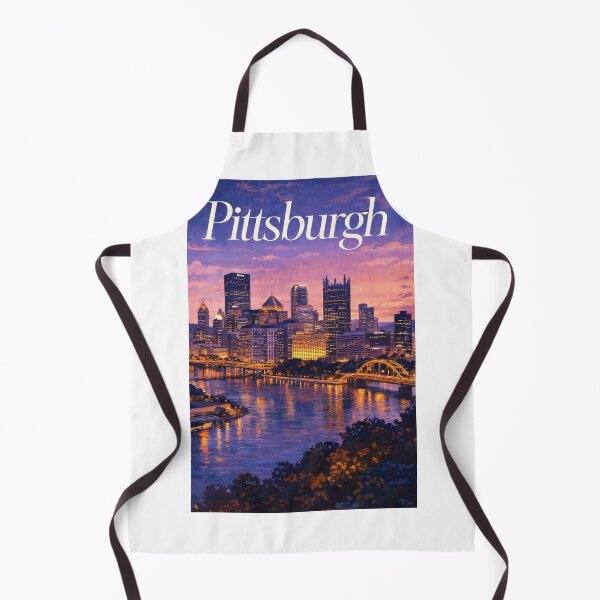 Item preview, Pittsburgh Pennsylvania Mount Washington Three Rivers North Shore Urban Gateway designed and sold by Aryabek.
