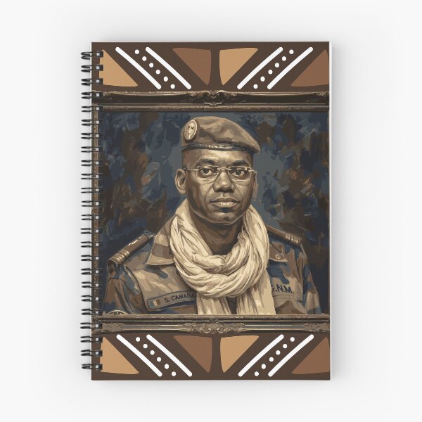 Item preview, Oil portrait - Malian officer designed and sold by Wolagno.