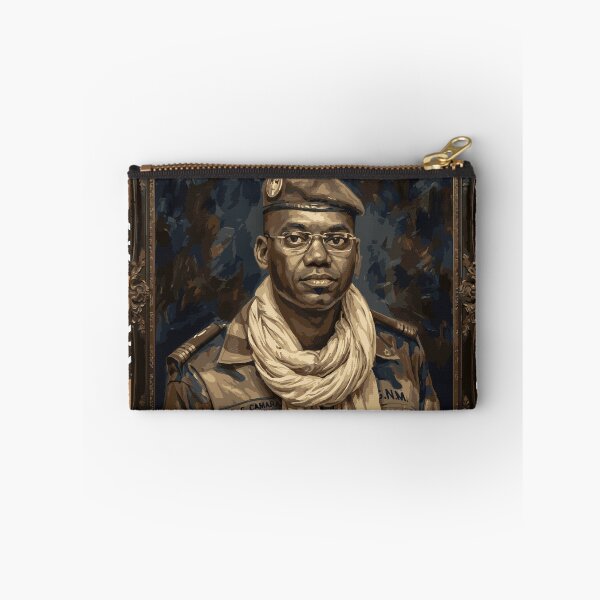 Item preview, Oil portrait - Malian officer designed and sold by Wolagno.