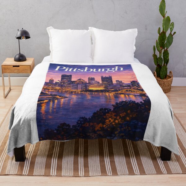 Item preview, Pittsburgh Pennsylvania Mount Washington Three Rivers North Shore Urban Gateway designed and sold by Aryabek.