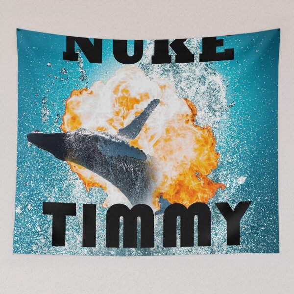 Item preview, Nuke Timmy The Whale / Blows Up Hope designed and sold by DerBruddler.