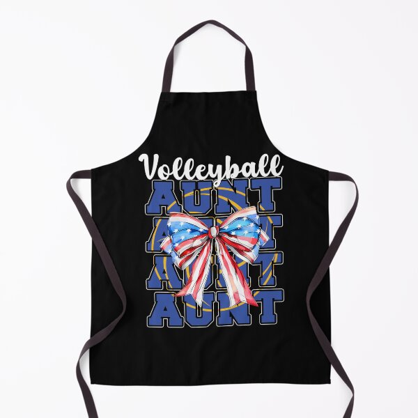 Item preview, Patriotic Volleyball Aunt USA Bow Design designed and sold by LashondaGreen89.