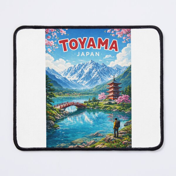 Item preview, Toyama Japan Tateyama Kurobe Alpine Route Toyama Bay Mountain Gateway designed and sold by Aryabek.