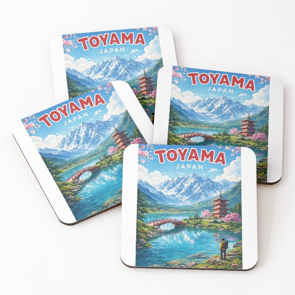 Item preview, Toyama Japan Tateyama Kurobe Alpine Route Toyama Bay Mountain Gateway designed and sold by Aryabek.