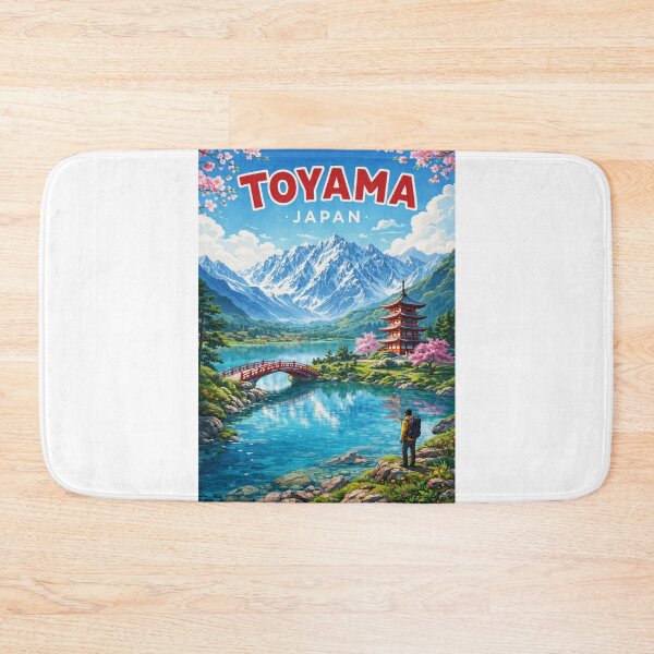 Item preview, Toyama Japan Tateyama Kurobe Alpine Route Toyama Bay Mountain Gateway designed and sold by Aryabek.