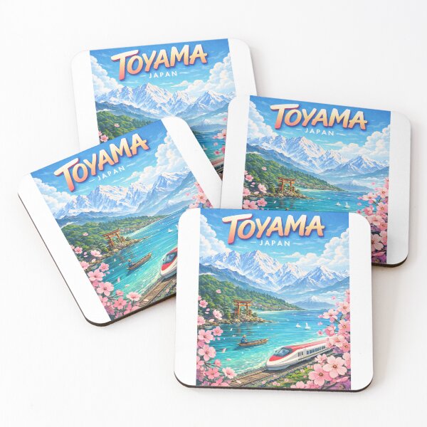 Item preview, Toyama Japan Tateyama Alps Kurobe Gorge Toyama Bay Scenic Corridor designed and sold by Aryabek.