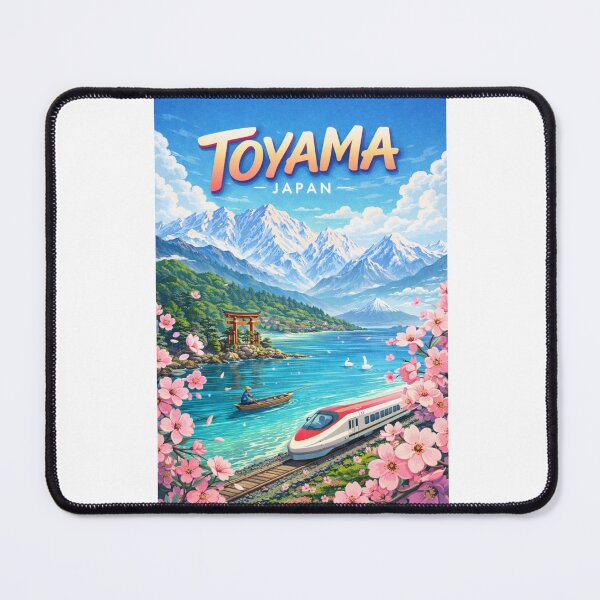 Item preview, Toyama Japan Tateyama Alps Kurobe Gorge Toyama Bay Scenic Corridor designed and sold by Aryabek.