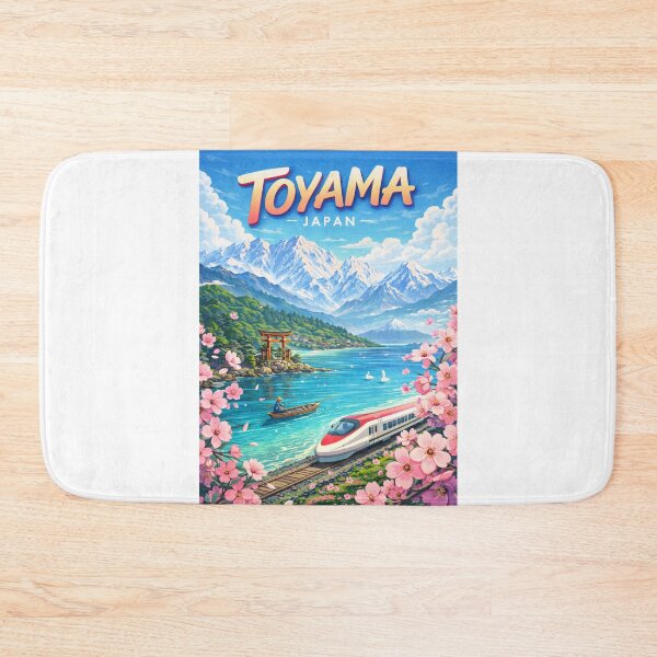 Item preview, Toyama Japan Tateyama Alps Kurobe Gorge Toyama Bay Scenic Corridor designed and sold by Aryabek.