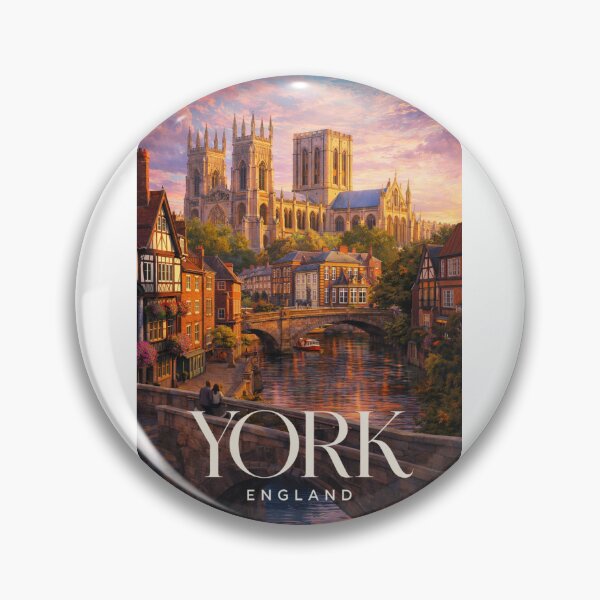 Item preview, York England York Minster Ouse River Shambles Medieval Cathedral City designed and sold by Aryabek.