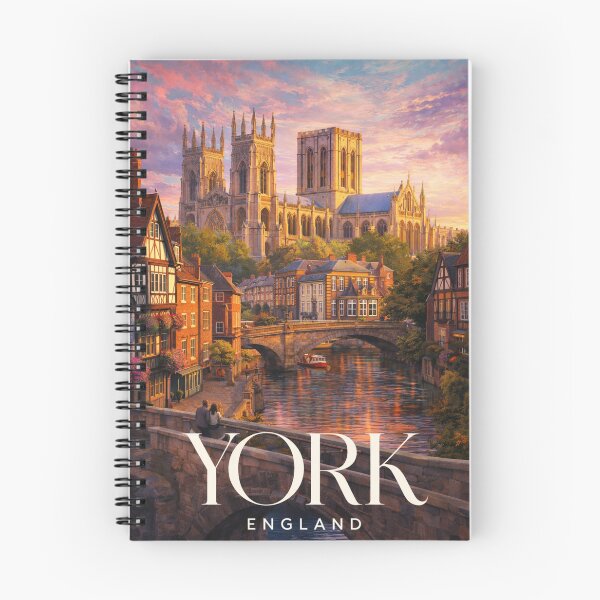 Item preview, York England York Minster Ouse River Shambles Medieval Cathedral City designed and sold by Aryabek.