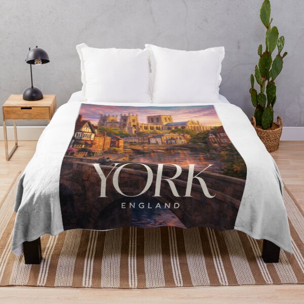 Item preview, York England York Minster Ouse River Shambles Medieval Cathedral City designed and sold by Aryabek.