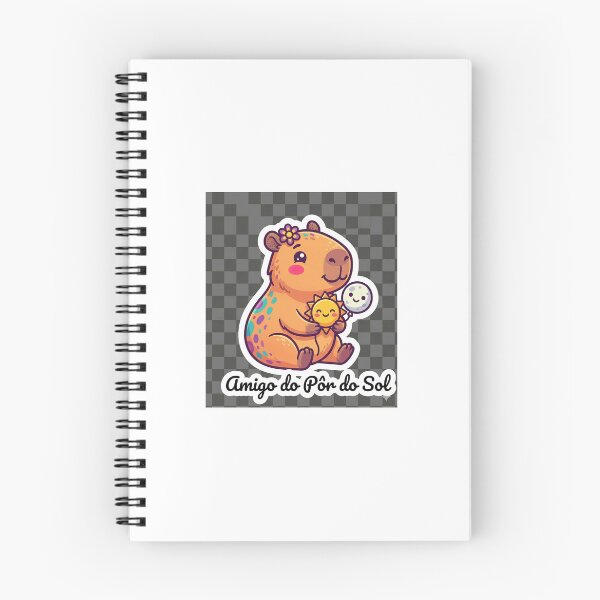 Item preview, Cute capivara designed and sold by lobisomem.