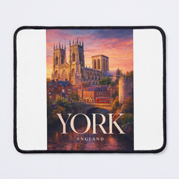 Item preview, York England York Minster Cliffords Tower Ouse Riverside Walled Heritage designed and sold by Aryabek.