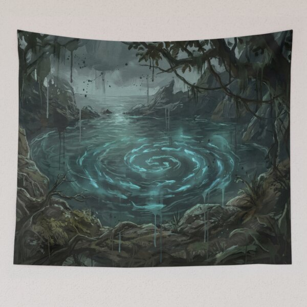 Item preview, Lagoon of Living Light designed and sold by Elder's Grove Art.