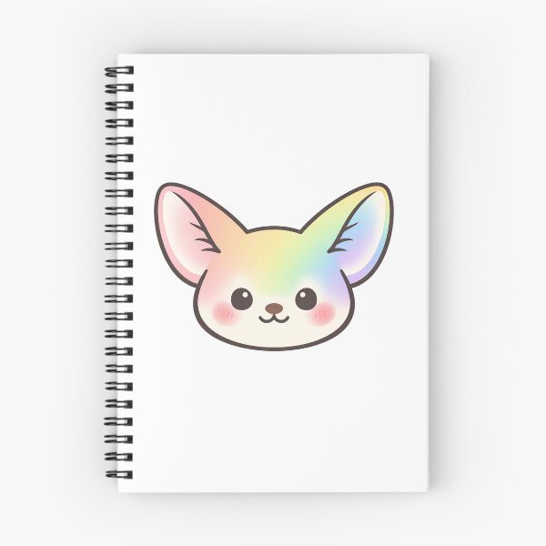 Item preview, Rainbow Fennec Fox Cute Kawaii Pastel designed and sold by Owcomm.