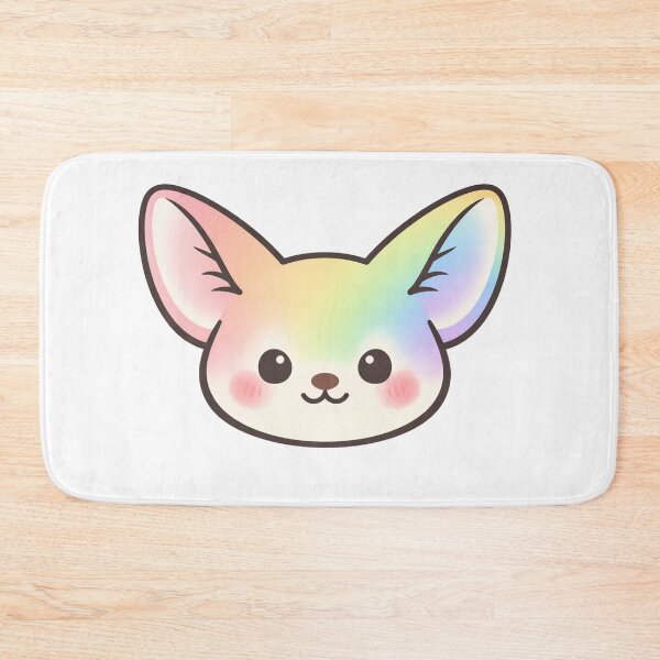 Item preview, Rainbow Fennec Fox Cute Kawaii Pastel designed and sold by Owcomm.