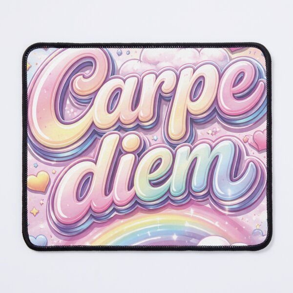 Item preview, Carpe Diem Rainbow Design for positive energy designed and sold by Mauswohn.