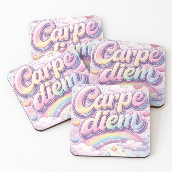 Item preview, Carpe Diem Rainbow Design for positive energy designed and sold by Mauswohn.