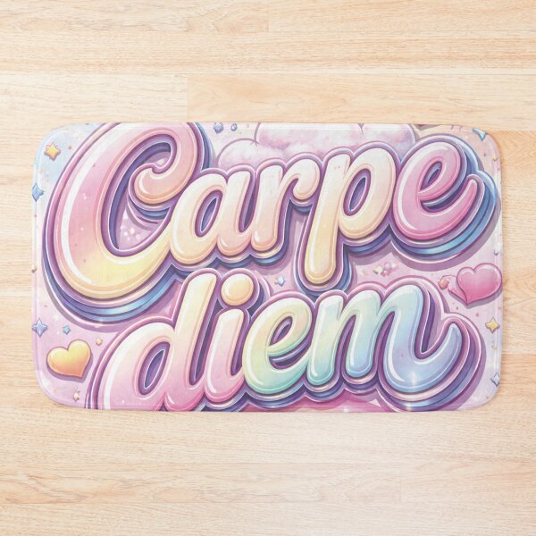 Item preview, Carpe Diem Rainbow Design for positive energy designed and sold by Mauswohn.