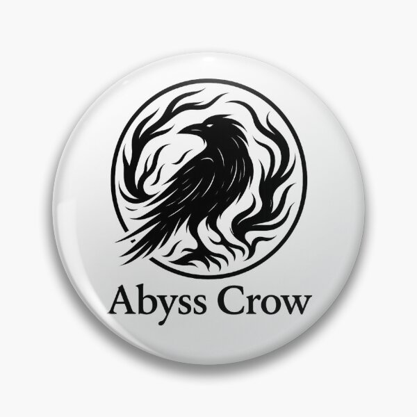 Item preview, Abyss Crow - MLOSA Shadow Emblem designed and sold by MLOSA.