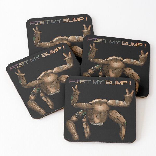 Item preview, Fist My Bump Rocky Project Hail Mary designed and sold by ellealsopaints.