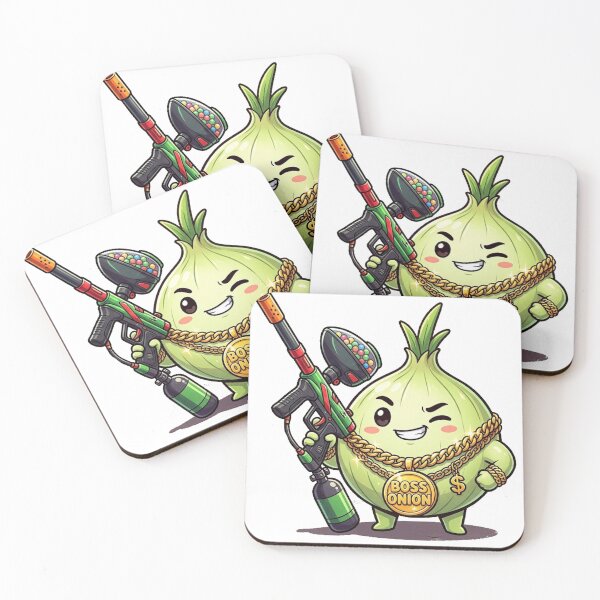 Item preview, Cute but thug kawaii onion playing paintball designed and sold by PaintballCrew.