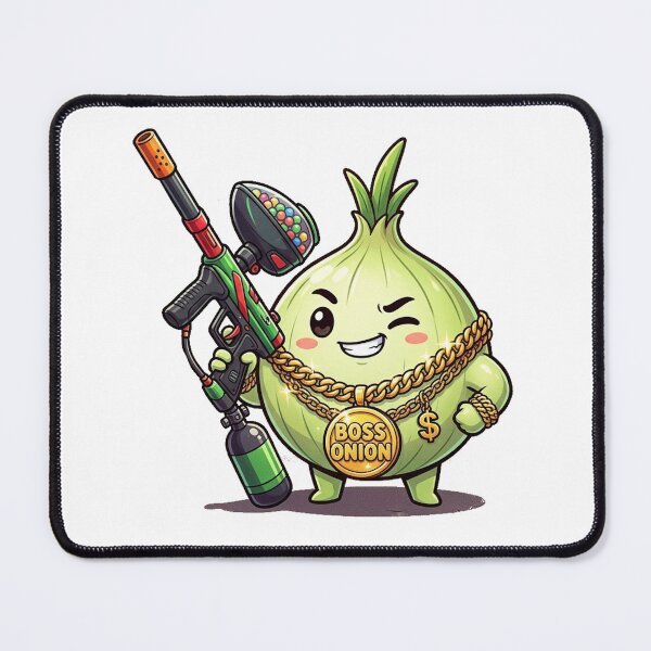 Item preview, Cute but thug kawaii onion playing paintball designed and sold by PaintballCrew.