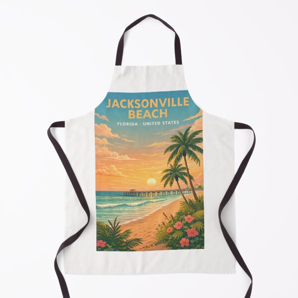 Item preview, Jacksonville Beach Florida Atlantic Coast Neptune Beach Pier Coastal Escape designed and sold by Places On Earth.