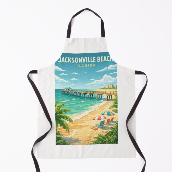 Item preview, Jacksonville Beach Florida Atlantic Shore Ponte Vedra First Coast Waterfront designed and sold by Places On Earth.