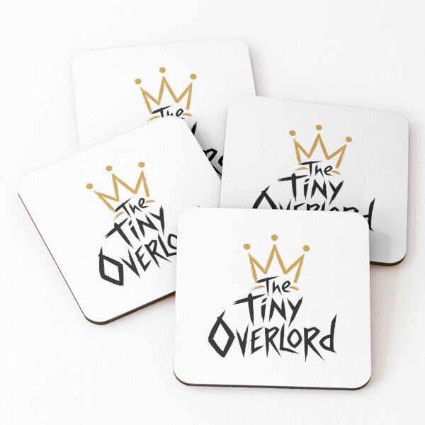 Item preview, The Tiny Overlord: Funny Baby Crown & Boss Quote Art designed and sold by MalisoStickers.