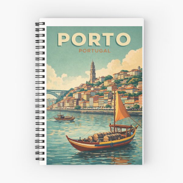 Artikelvorschau, Porto Portugal Ribeira Douro Fluss Dom Luis Gaia Waterfront Heritage entworfen und verkauft von Places On Earth.