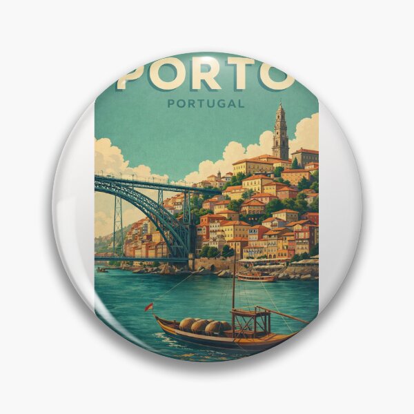 Item preview, Porto Portugal Douro Ribeira Gaia Clerigos Historic Riverfront Gateway designed and sold by Places On Earth.