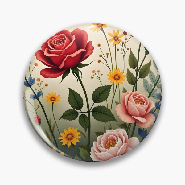 Item preview, Vibrant Garden of Mixed Summer Blooms   designed and sold by Teeshirtstoday.com.