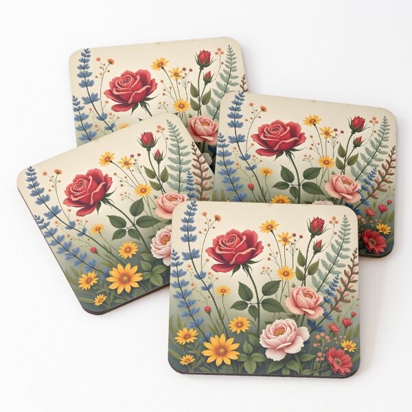 Item preview, Vibrant Garden of Mixed Summer Blooms   designed and sold by Teeshirtstoday.com.